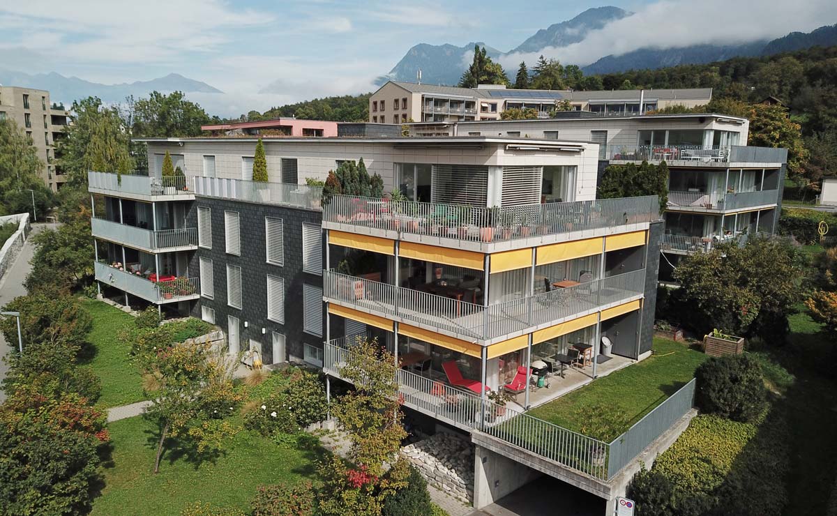 Cadonaustrasse 63, Luftaufnahme